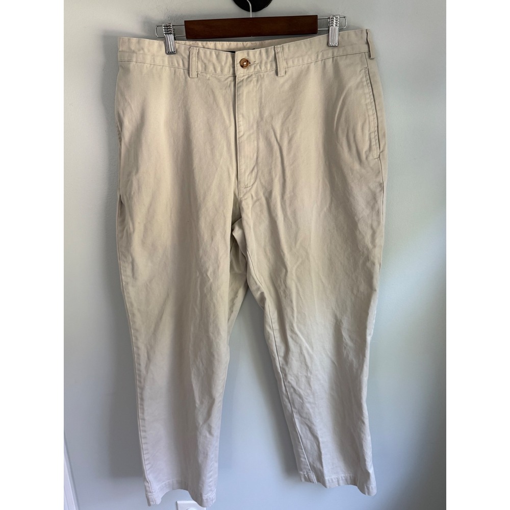 Vintage‎ 90s Polo Ralph Lauren Chino Pants Mens 36x30 Tan Khaki Cotton Trousers